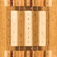 thumbnail image 1 of Ahgly Company Indoor Square Abstract Orange Contemporary Area Rugs, 6' Square, 1 of 1