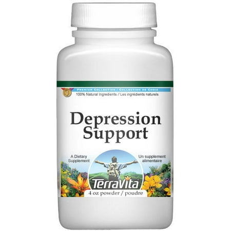 Depression Support Powder - St. John's Wort, Yohimbe and Pumpkin (4 oz, ZIN: 517550) -