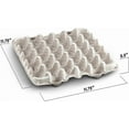 thumbnail image 3 of MT Products Pulp Beige Paper Egg Cartons Flats | Holds 30 Eggs - Pack of 15, 3 of 11
