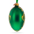thumbnail image 3 of 1902 Rocaille Kelch Glass Egg Ornament 4 Inches, 3 of 5