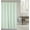 Green, variant on Teva Solid Waffle Shower Curtain Charcoal