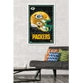 thumbnail image 4 of NFL Green Bay Packers - Neon Helmet 23 Wall Poster, 22.375" x 34" Framed, 4 of 10