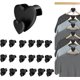 thumbnail image 1 of Xiao Hua Dieciocho ganchos de conexión para perchas, organizadores de armarios y estantes de almacenamiento que ahorran espacio, ganchos de conexión robustos., 1 of 4