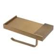 thumbnail image 1 of Tissue Roll Hanger, Wall Mounted Paper Towel Holder Pure Copper Stable  For Bathroom, 1 of 8