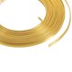 thumbnail image 4 of Alambre de aluminio plano de 16.4 pies de Uxcell, calibre 18, alambre de aluminio anodizado, tono dorado, 4 of 7