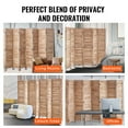 thumbnail image 6 of VEVOR Wood Room Divider, 8 Panel Wood Folding Privacy Screen, 66.9 Inches&nbsp;Tall Indoor Louvered Partition Divider, Portable Decoration Screen, for Room Separation,&nbsp;Home, 6 of 9