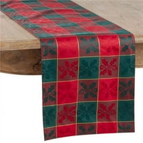 14 x 72 in. Plaid Design Holiday Runner