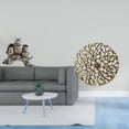 thumbnail image 2 of Figuras de búho,Figuras de búho,animales artificiales,artesanías,decoración del hogar,Escultura para colgar en la pared,Decoración de pared de metal para sala de estar,dormitorio y, 2 of 8