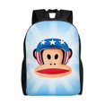 thumbnail image 1 of Paul Frank Backpack Teenager School Bag Canvas Notebook Backpack Bag, 1 of 3