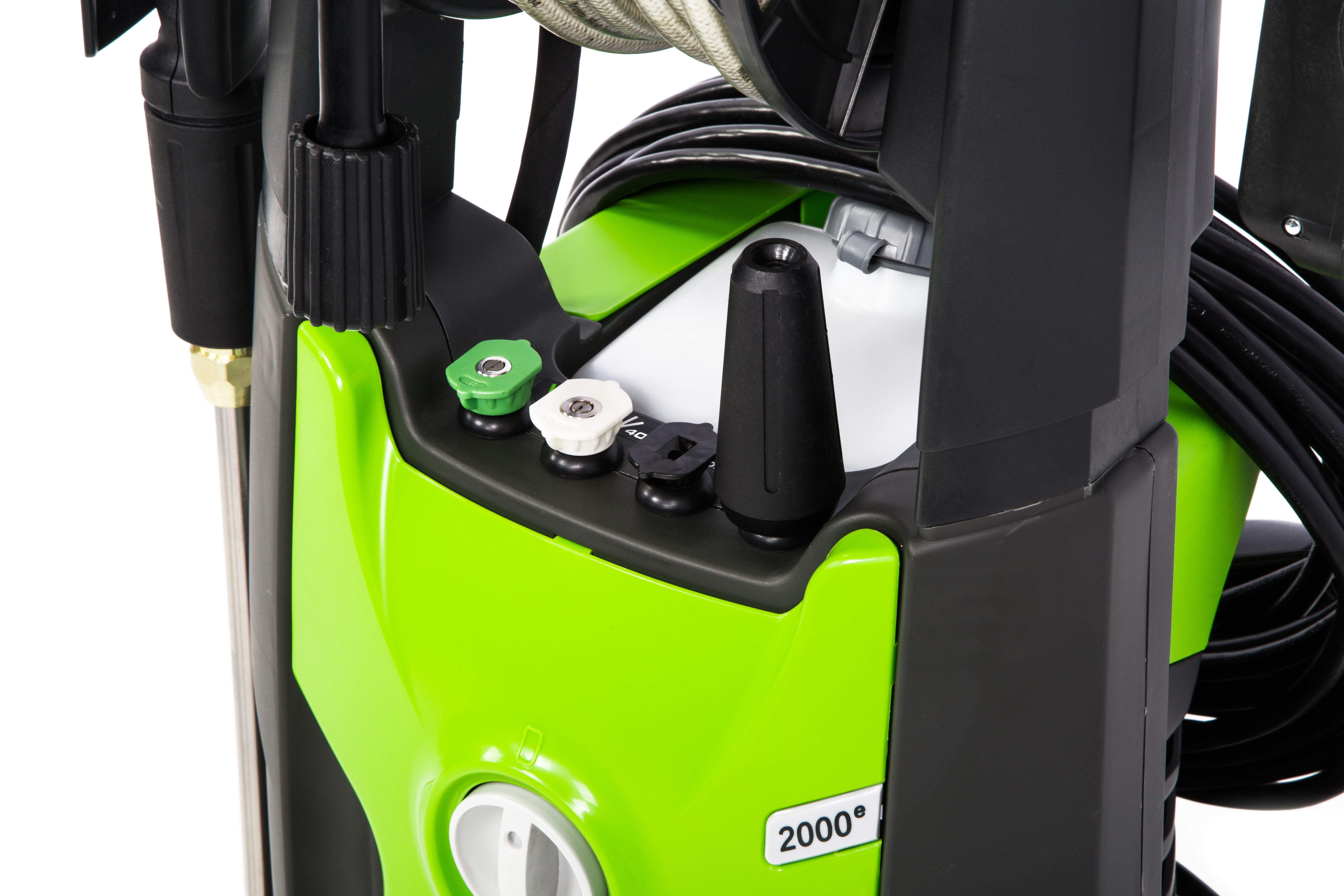 Greenworks 2000 psi 13 amp 1.2 gpm pressure washer with hose reel gpw2002 discount