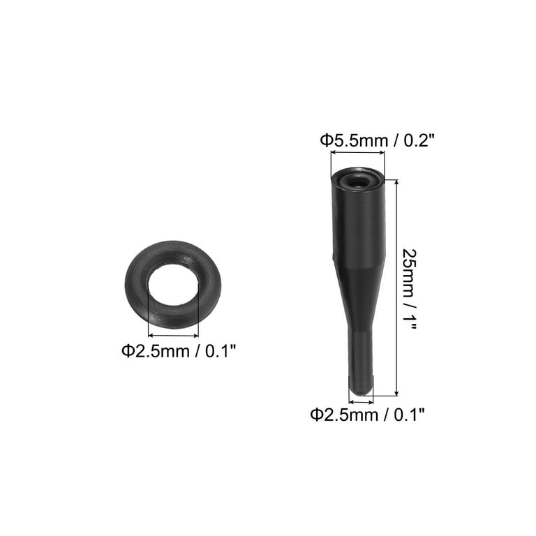 QUARKZMAN Dart Shaft O-Rings 300 Pieces With Applicator Tool