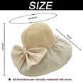 thumbnail image 2 of Sombrero de pescador para mujer, protección solar UV, transpirable, ala ancha, lazo desmontable, sombrero de pescador, sombrero para el sol para mujer, protección UV, 2 of 5