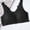 Black, variant on ZZwxWA Minimizer Lace Floral Underwear for Women Seamless Light Thin Padded Bras No Wire Comfortable Breathable Daily Bra