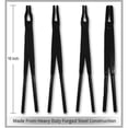 thumbnail image 2 of Blacksmith Tongs 16" Tool Set Wolf jaw, Flat, Round, Mandrel jaw, 2 of 5