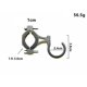 thumbnail image 3 of Gancho Universal para bicicleta, bolsa colgante para motocicleta, gancho de garra, gancho multifuncional para casco, soporte de gancho de suspensión de aleación de aluminio para bi, 3 of 3