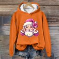 thumbnail image 2 of Futezty Christmas Sweatshirts for Women Retro Santa Graphic Long Sleeve Shirt Xmas Pullover Tops, 2 of 4