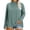 Green, variant on Women's Plus Size Long Sleeve Mock Neck Base Tee Top Trim Casual Lightweight Inner Wear Soft Shirt
