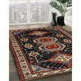 thumbnail image 2 of Ahgly Company Indoor Rectangle Traditional Dark Almond Brown Persian Area Rugs, 2' x 4', 2 of 6