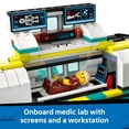 thumbnail image 6 of LEGO City Emergency Air Ambulance Airplane Building Toy for Kids - Pretend Play Rescue Airplane Model for Boys & Girls, Ages 6+ - Building Blocks W/Hero Minifigures - Gift Idea for Birthdays - 60465, 6 of 8