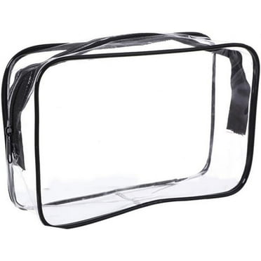Clear Zipper Toiletry Bag PVC Wash Bag Travel Waterproof Large-Capacity Portable Cosmetic Storage Bag