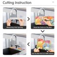 thumbnail image 5 of Cute Little Elephants Sink Splash Guard Faucet 30x5.4in Drying Mat Drying Mat Absorbent Pad for Bathroom Kitchen 1PCS, 5 of 7