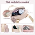 thumbnail image 5 of mirlewaiy Mini Gym Bag for Women Girls Small Gym Tote Bag with Wet Compartment Waterproof Travel Duffle Bag Cute Workout Sport Bag, 5 of 7