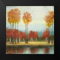 thumbnail image 2 of Marcon, Michael 15x15 Black Modern Framed Museum Art Print Titled - Autumn Reds I, 2 of 5