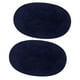thumbnail image 2 of Parches Ovalados Perfecl 1 Par de Parches de Ropa para Chaqueta Azul, 2 of 5