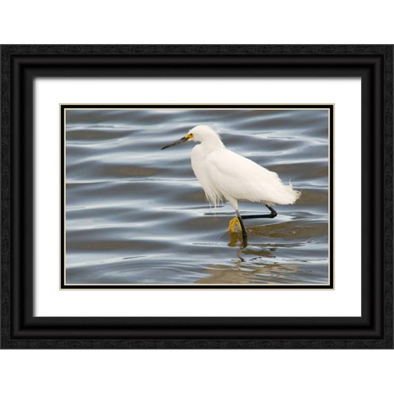 Murdock, Ramona 18x13 Black Ornate Wood Framed with Double Matting Museum Art Print Titled - Fishin