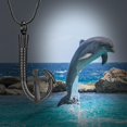 thumbnail image 7 of Cross Fish hook Urn Necklace for Ashes for Men Women Cremation Jewelry Pendant Fishing in Heaven Memorial Keepsake Ash Holder, 7 of 7