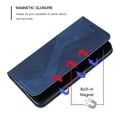 thumbnail image 4 of Case for Samsung Galaxy A12/M12 Card Slots Holder Wallet Kickstand Folio Flip PU Leather Magnetic, 4 of 5