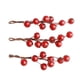 thumbnail image 1 of 3 horquillas artificiales para el pelo de novia y dama de honor. Vino rojo, 1 of 9