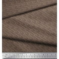 thumbnail image 2 of Soimoi Silk Fabric Leopard Skin Small Decor Fabric Printed Yard 42 Inch Wide, 2 of 3