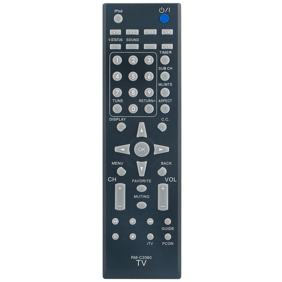 New RM-C2060 Replace Remote for JVC TV LT-32P510 LT-42PM51 LT-46P510 LT-46PM51