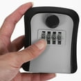thumbnail image 6 of Toyandona Key Box Insurance Safe with Code, Grey ABS for Home Security, 6 of 8