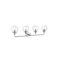 thumbnail image 2 of Living District Hanson 37 inch Wall Sconce in Chrome, 2 of 8