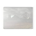 thumbnail image 4 of U R There Photography Church Road Grey I Rustic Farmhouse Tempered-Glass Cutting Board 8"x 11", 4 of 9