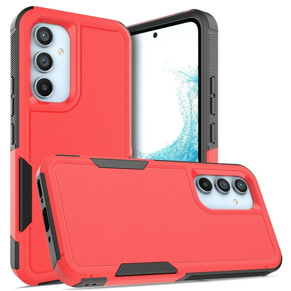 Military Grade TUFF Hybrid Case for Samsung Galaxy S23 FE - Red