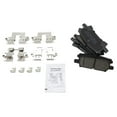 thumbnail image 4 of KAIHUIXING Rear Disc Brake Pad & Rotor Kit W for Lexus for RX330 3.3L 2004-2006 for RX350 3.5L 2007-2009 for RX400h 3.3L 2006-2008,for Toyota for Highlander 2.4L/3.3L 2004-2007, 4 of 8