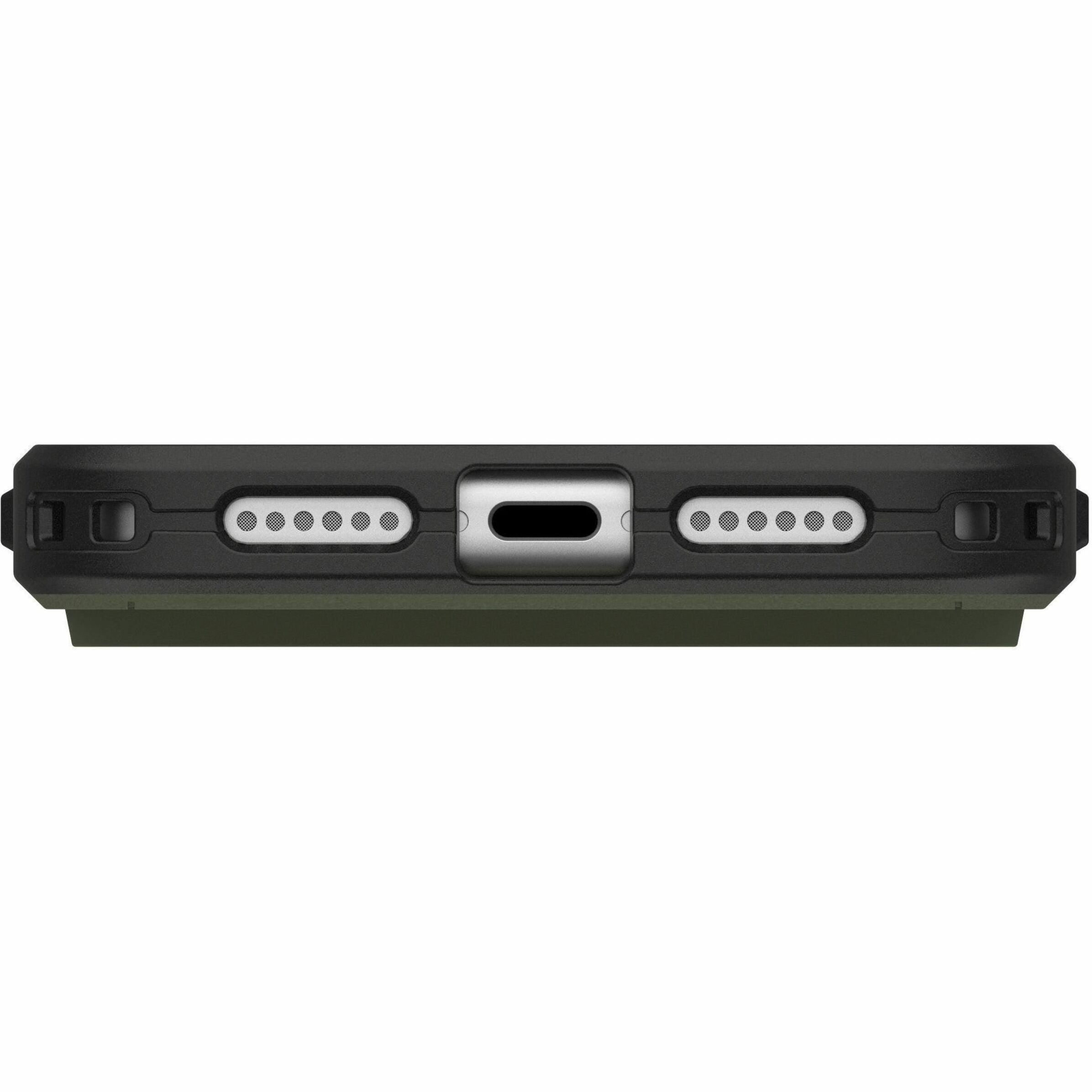 UAG iPhone 17 Pro Max Case Civilian - Compatible with MagSafe Military Grade Protective Cover, Olive/Orange