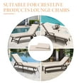 thumbnail image 4 of Crestlive Products Set of 2 Outdoor Chaise Lounge Cushion, Beige, 4 of 5