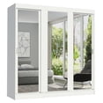 thumbnail image 1 of Ropero Closet Madesa Reno 3 Puertas Corredizas 3 Espejos Blanco, 1 of 11