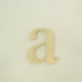 thumbnail image 3 of Package of 1, 18 Inch X 3/4" Thickness Baltic Birch Wood Letter a in The Times New Roman Font, Thick, Lower Case for Art & Craft Project, Made in USA, 3 of 4