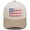 Khaki, variant on Patriotic Wave Flag Trucker Hat USA Flag Embroidery with Patchwork Design, Adjustable Unisex Snapback for Sun Protection