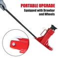 thumbnail image 5 of Big Red 7 Ton Jack Stands Heavy Duty Pin Style Car Jack Stand with Casters Handle,Red,1 Pair,W706R, 5 of 5