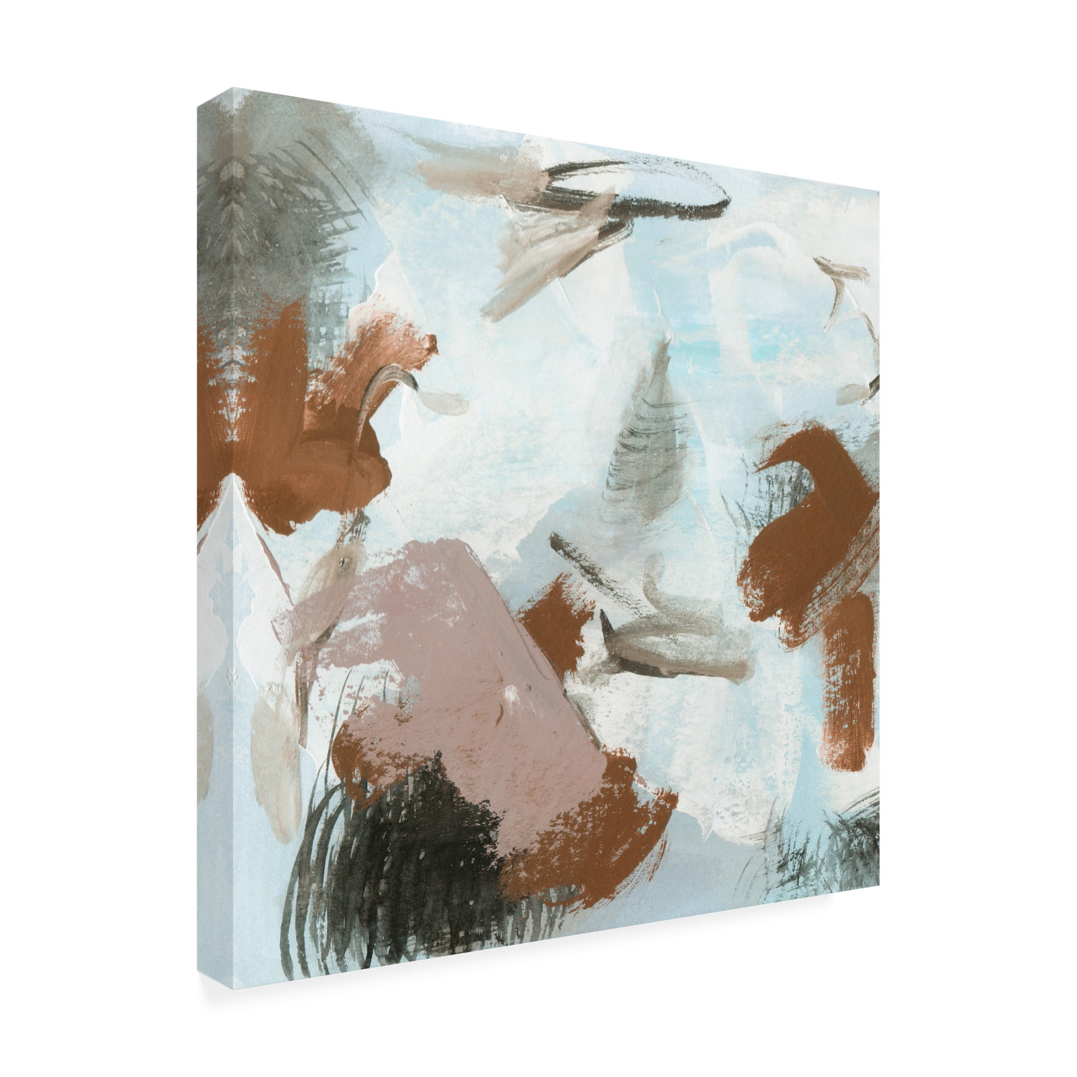 Canvas Wall Art - Melissa Wang 'Free as Air I' Wall Art for Living Room, Bedroom, or Office Décor by Trademark Fine Art - 14 x 14 Inches