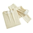 thumbnail image 2 of Sakmal Thermal Underwear Set Women Fleece Lined Loungewear for Cold Weather Beige Ladies Base Layer, 2 of 5