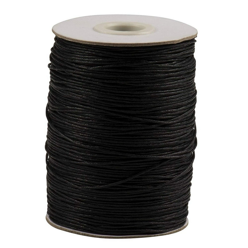 Waxed Cotton Cord 1mm Waxed Macrame Cord Thread, Jewelry Making Cord