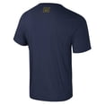 thumbnail image 3 of Men's Colosseum Navy Michigan Wolverines Color Pop Active Blend T-Shirt, 3 of 3
