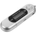 thumbnail image 4 of MasteelfCA Lecteur MP3 Portable 8 Go Écran LCD 1.3 Pouces Lecteur USB avec Radio FM / Micro / Prise Audio 3.5mm (Argent), 4 of 8